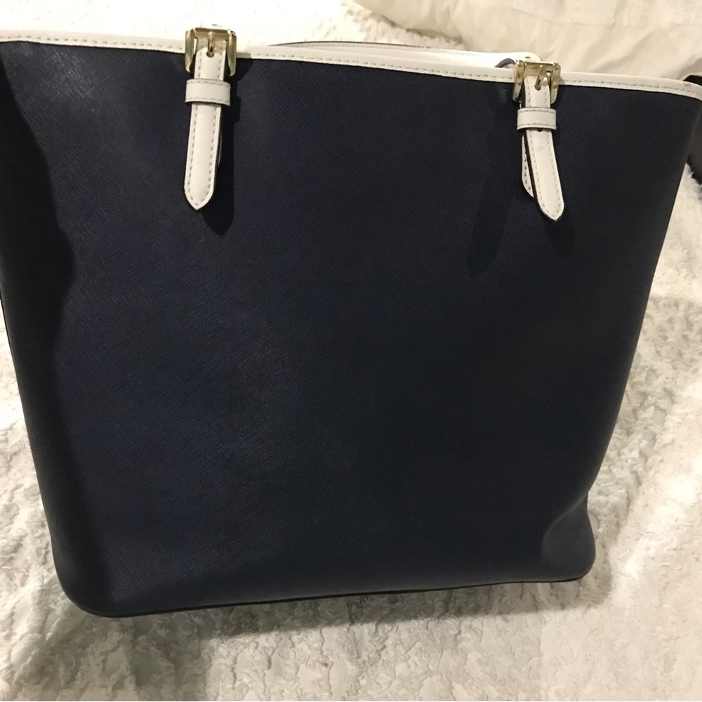 Michael Kors Tote Navy/White Med/Lg Gem